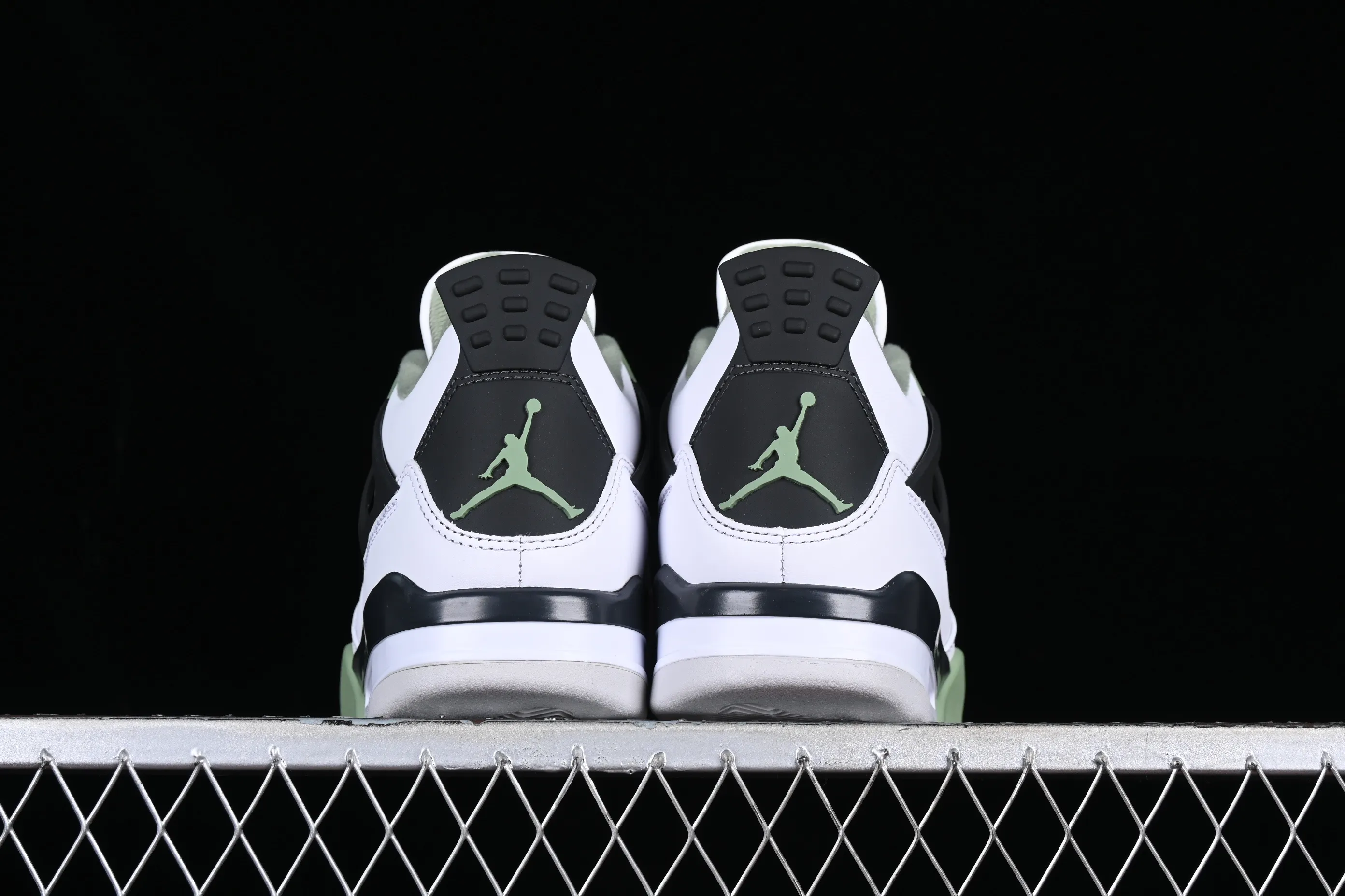 All categories Air Jordan Jordan series basketball shoes Air Jordan 4 foreign trade version Air Jordan 4 Retro "Seafoam" AJ4 Joe 4 white and green AQ9129-103